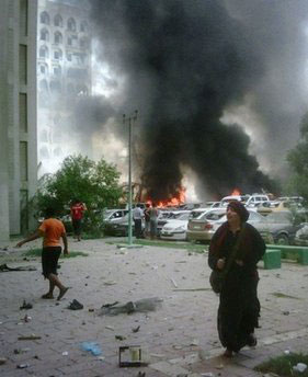 أم كرار من بغداد تصف للرابطة العراقية التفجيرات الوحشية هذا اليوم - صور جديدة